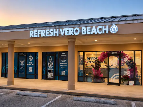 The front of Refresh in Vero Beach