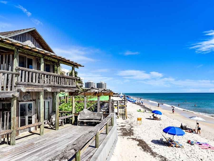 Driftwood Resort Vero Beach on the Atlantic Ocean on Florida's east coast