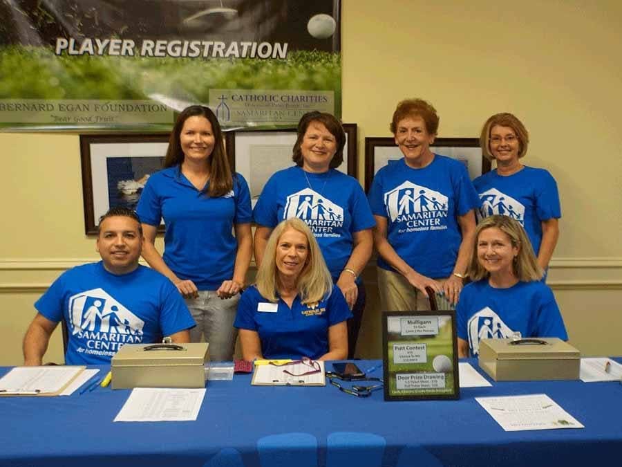 Catholic Charities of the Diocese of Palm Beach volunteers