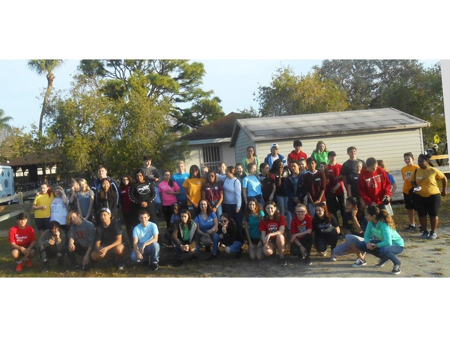 Painting team for VB Volunteer ambulance Painting team for VB Volunteer ambulance