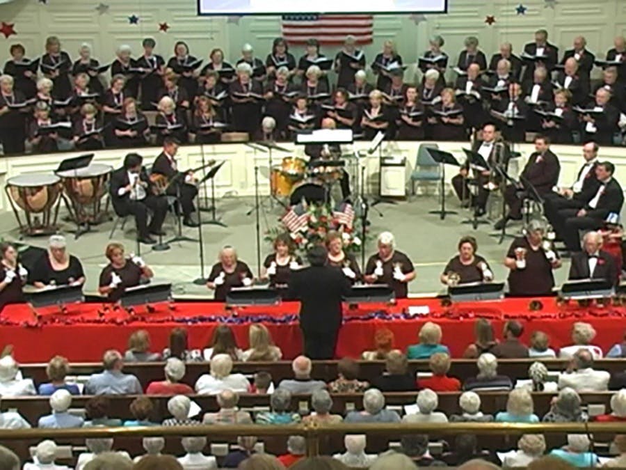 Treasure Coast Chorale group singing