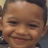 Young boys face photo