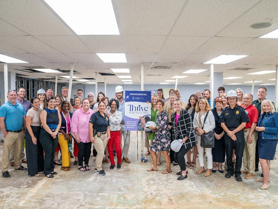 Ground breaking event