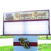 Treasure Coast Elementary School Vero Beach Florida sign