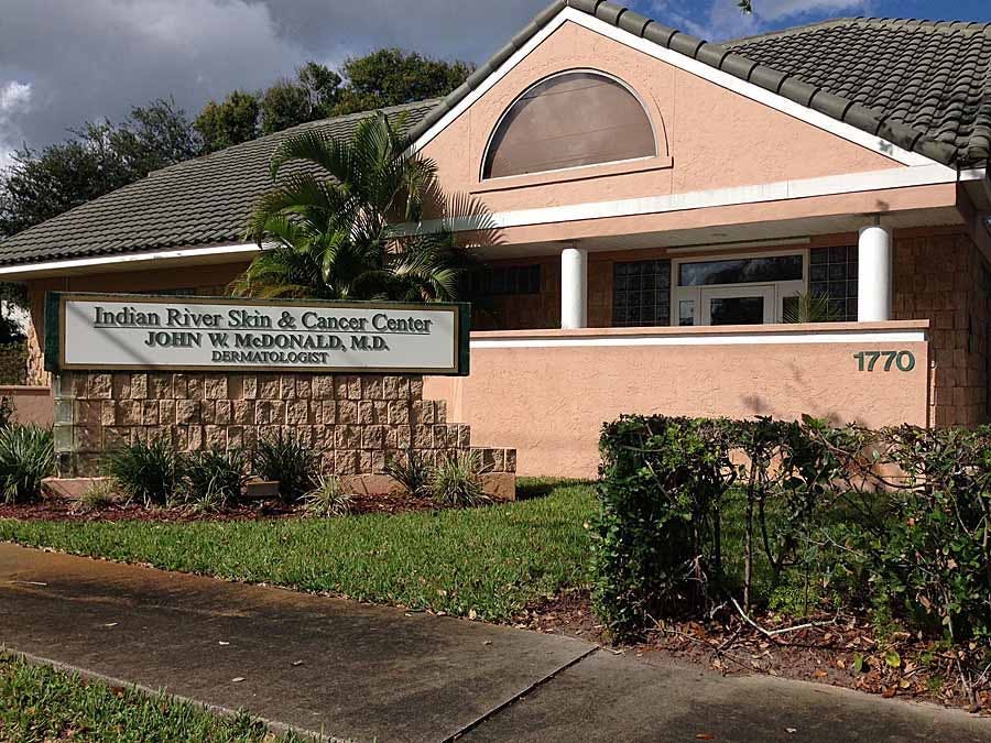 Front of Indian River Skin and Cancer Center Vero Beach Florida