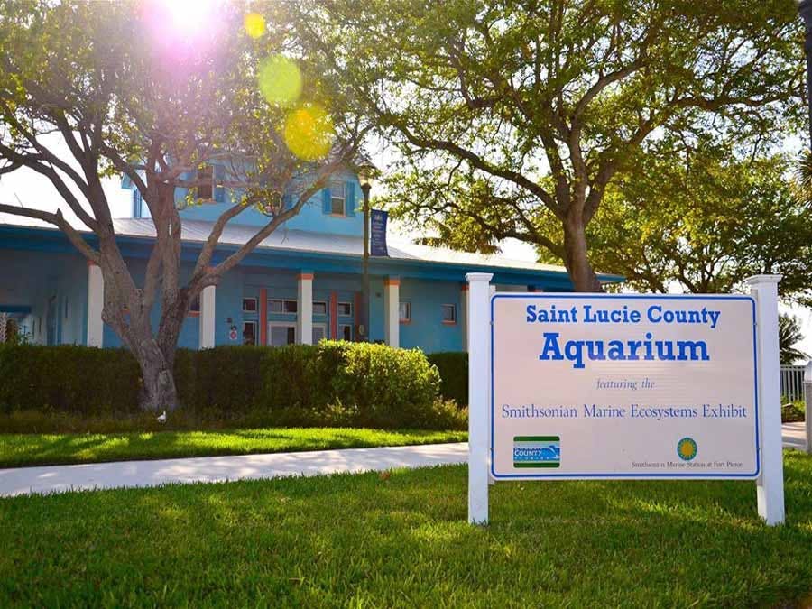 Front of St. Lucie Aquarium