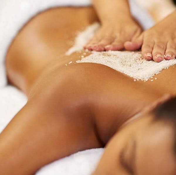 Woman getting Swedish Massage